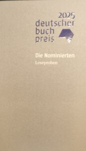 Leseproben Dt. Buchpreis 2025